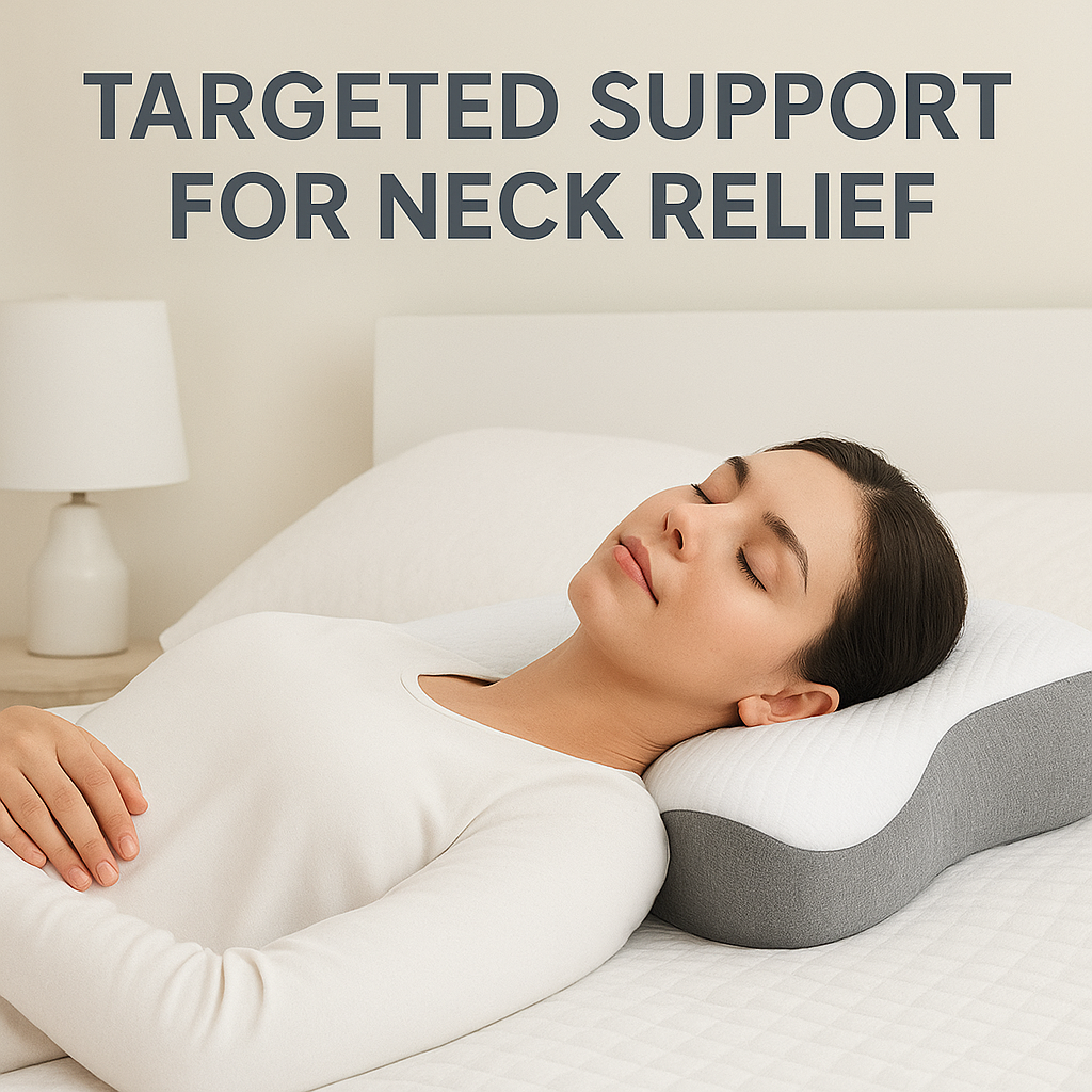 Fall asleep faster and wake up rejuvenated every morning with the Drema™ Ergonomic Butterfly Pillow — your natural solution for pain-free, restorative sleep.