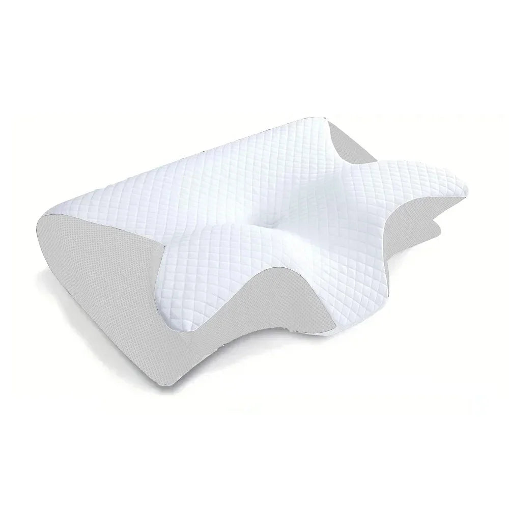 Fall asleep faster and wake up rejuvenated every morning with the Drema™ Ergonomic Butterfly Pillow — your natural solution for pain-free, restorative sleep.