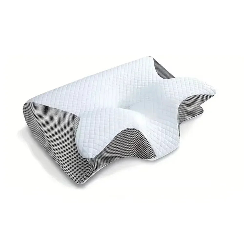 Fall asleep faster and wake up rejuvenated every morning with the Drema™ Ergonomic Butterfly Pillow — your natural solution for pain-free, restorative sleep.